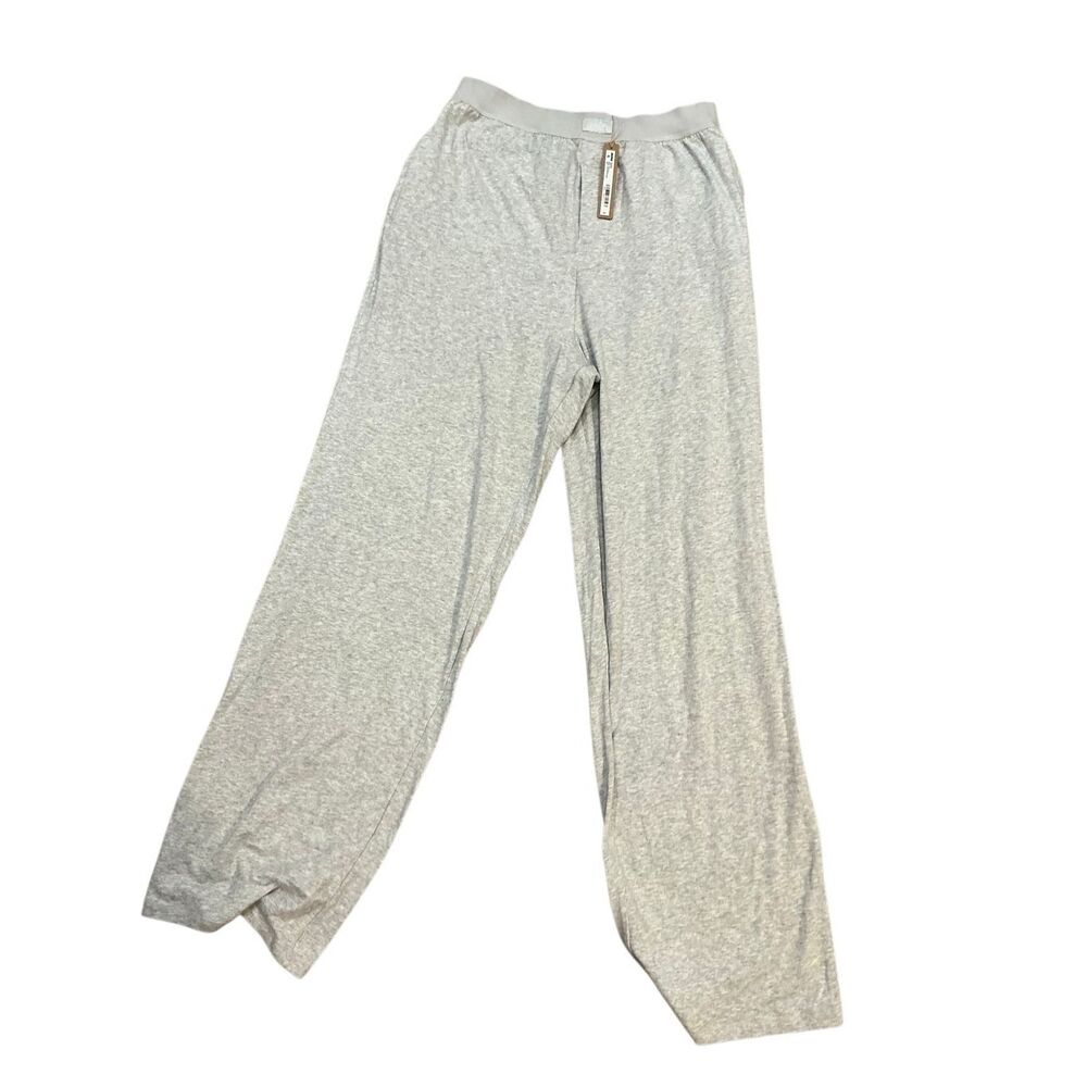 Brand New Skims Women's Size Small Loose Pants Light Heather Gray lounge
